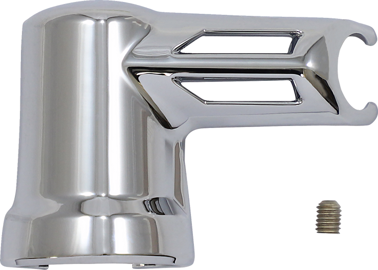 Ciro - Fuel Line Fitting Cover - Chrome - Fuel Fitting Cover - 73000