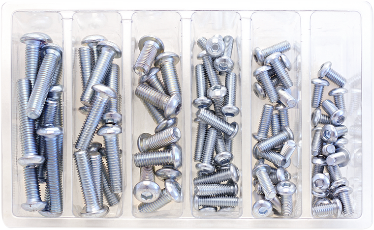 Bolt - Button Allen Bolt Assortment - Flange Bolt Assortment - SV-BHM6M8