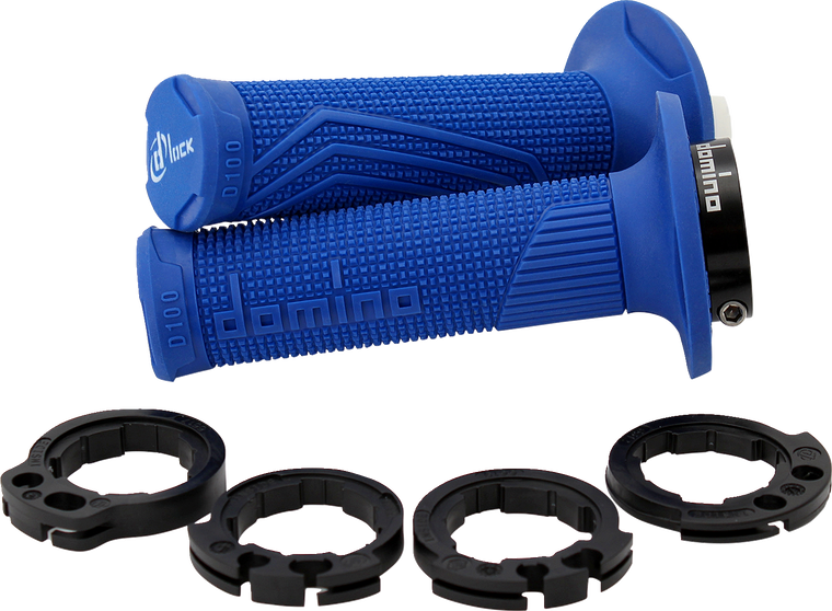 Domino - Grips - D100 - D-Lock - Blue - D100 D-Lock Grips - D10046C4800