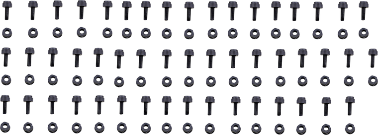 Bolt - Nylon License Plate Fastener Kit - 50PK - Nylon License Plate Fastener Kit - LPFB50