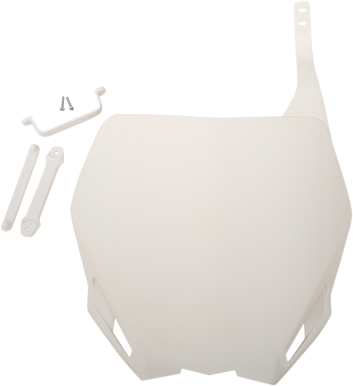 Cycra - Stadium Number Plate - White - Stadium Number Plate - 1CYC-0900-42 Cycra - Stadium Number Plate - White - Stadium Number Plate - 1CYC-0900-42