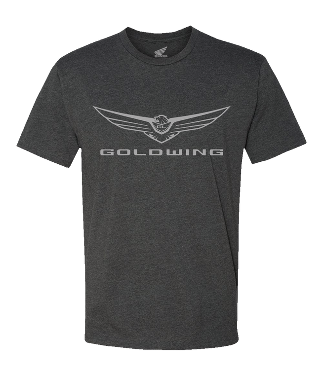 Honda Apparel - Goldwing Excursion T-Shirt - Charcoal - 3XL - Honda Goldwing T-Shirt - NP21S-M3020-3X