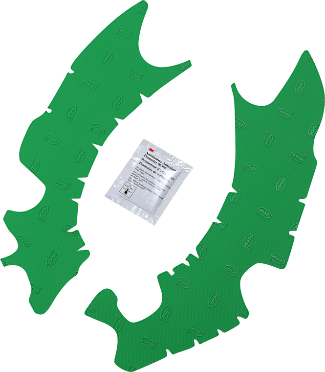 Athena - Frame Pads - KX450F - Green - Frame Pads - M7343V Athena - Frame Pads - KX450F - Green - Frame Pads - M7343V