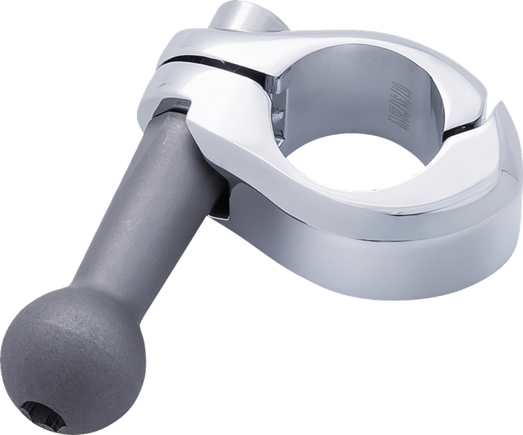 Ciro - Ball Mount - Aluminum Clamp - 3/4" Handlebars - Chrome - Aluminum Clamp Kit - 50148