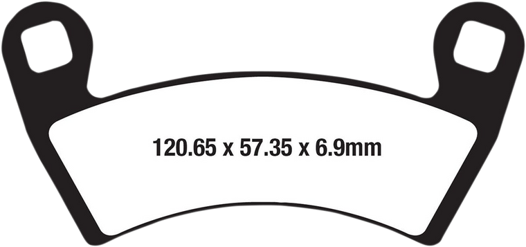 Ebc - Sintered "R" Brake Pads - Long-Life Sintered "R" Brake Pads - FA656R
