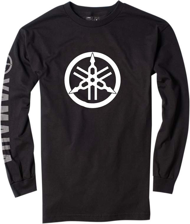 Factory Effex - Yamaha Long-Sleeve T-Shirt - Black - 2XL - Yamaha Long-Sleeve T-Shirt - 17-87218