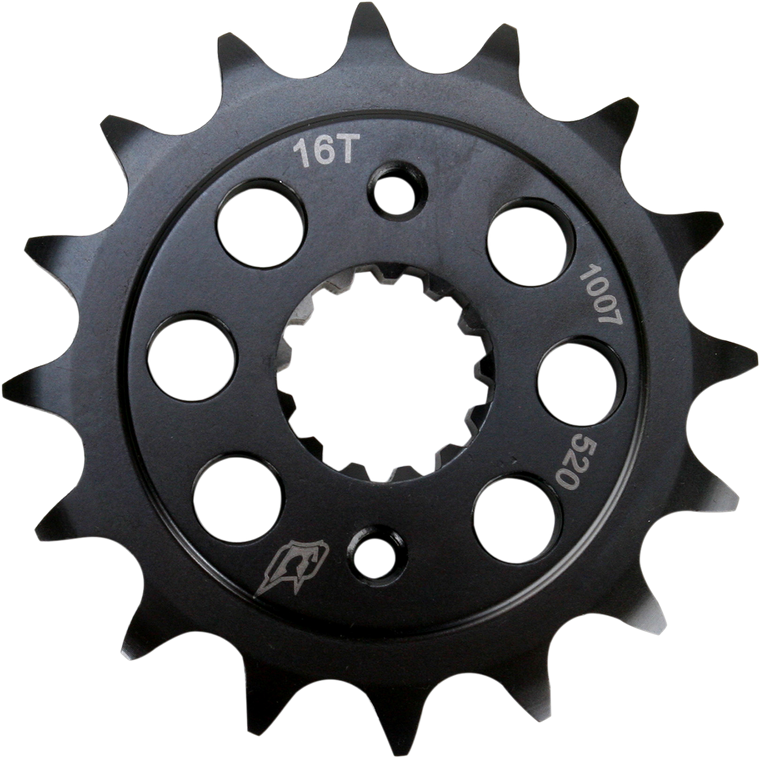 Driven Racing - Counter Shaft Sprocket - 16-Tooth - Lightweight Steel Sprocket - 1007-520-16T