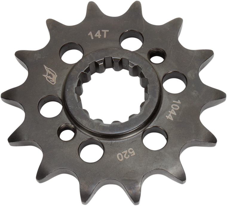 Driven Racing - Counter Shaft Sprocket - 14-Tooth - Lightweight Steel Sprocket - 1044-520-14T