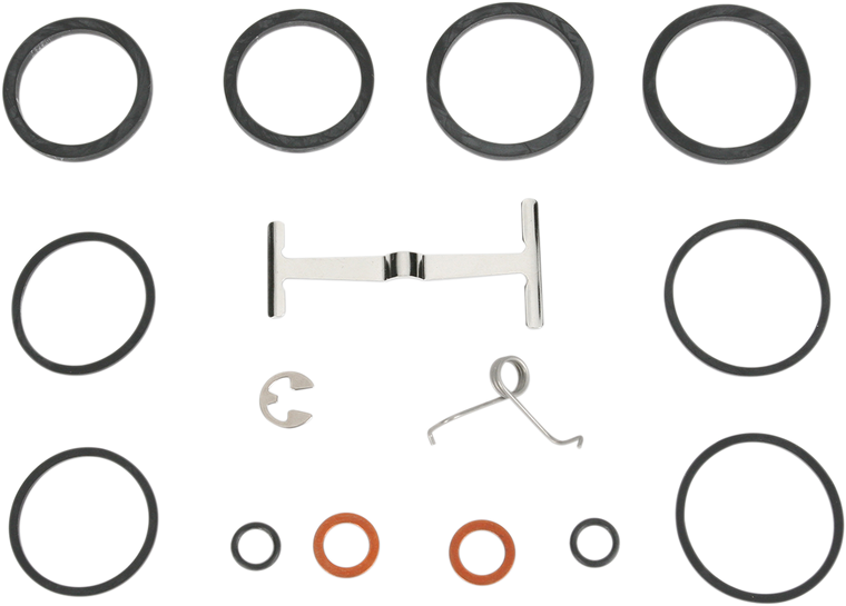 Hawg Halters - 4-Piston Caliper Rebuild Kit - Standard Bore - 4-Piston Brake Caliper Rebuild Kit - HHI-501-002