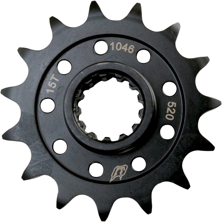 Driven Racing - Counter Shaft Sprocket - 15-Tooth - Lightweight Steel Sprocket - 1046-520-15T