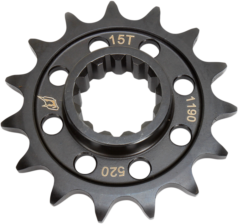 Driven Racing - Counter Shaft Sprocket - 15-Tooth - Lightweight Steel Sprocket - 1190-520-15T