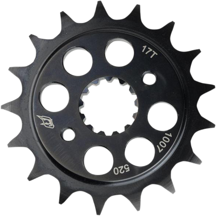 Driven Racing - Counter Shaft Sprocket - 17-Tooth - Lightweight Steel Sprocket - 1037-520-17T