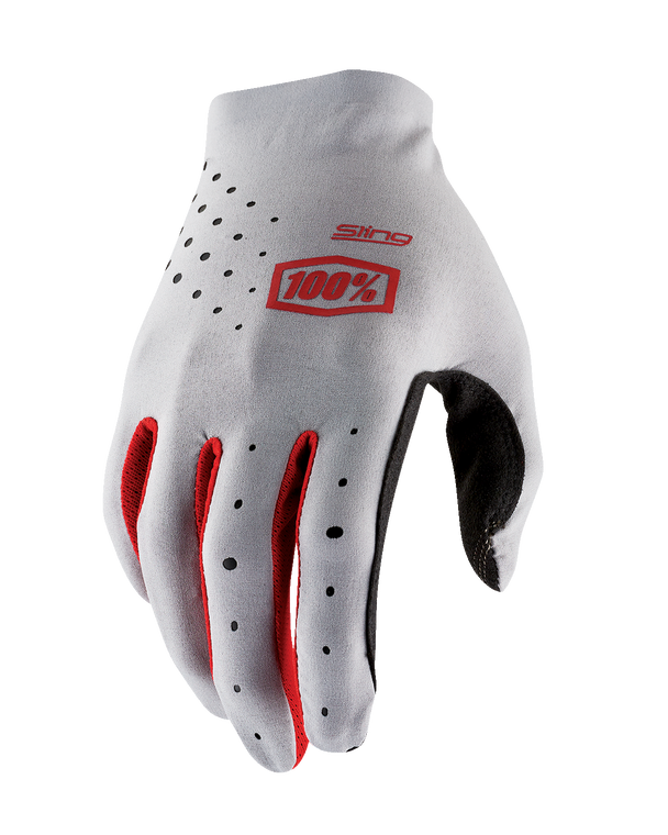 100% - Sling MX Gloves - Gray - Small - Sling MX Gloves - 10023-00015