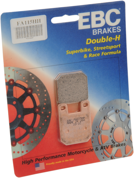 Ebc - HH Brake Pads - FA115HH - Sintered "HH" Brake Pads - FA115HH