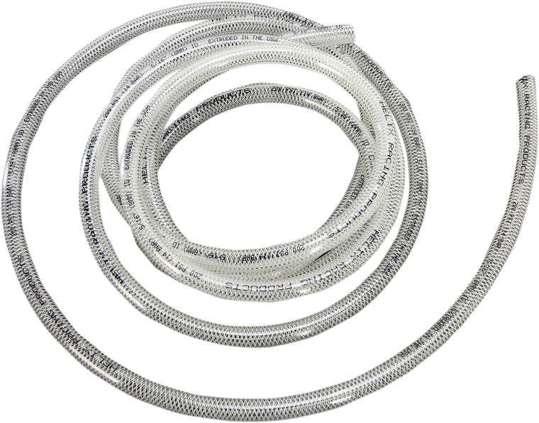 Helix - High-Pressure Fuel Line - Clear - 5/16" - 10' - High-Pressure Fuel Line - 516-0207