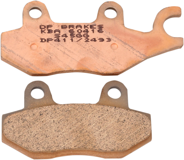 Dp Brakes - Standard Brake Pads - Standard DP Sintered Brake Pads - DP411