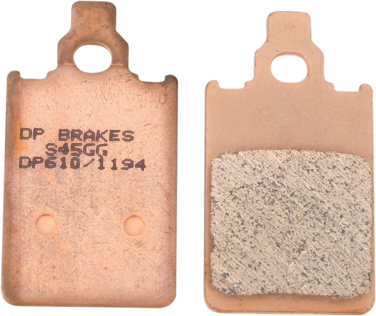 Dp Brakes - Standard Brake Pads - ATK - Standard DP Sintered Brake Pads - DP610