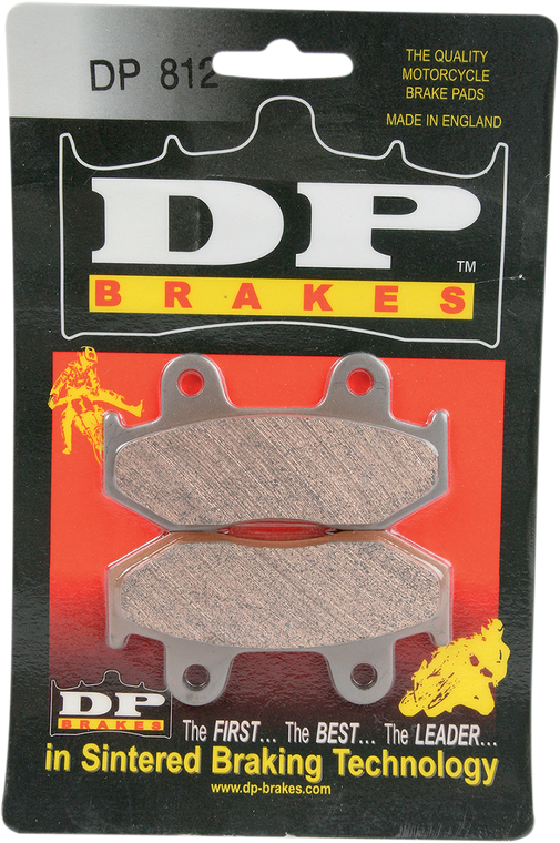 Dp Brakes - Standard Brake Pads - Honda - Standard DP Sintered Brake Pads - DP812 Dp Brakes - Standard Brake Pads - Honda - Standard DP Sintered Brake Pads - DP812