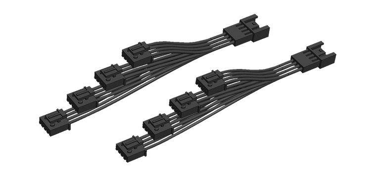 Ciro - Splitter - Rear Lighting - 4-Way - 4-Way Rear Lighting Y-Splitter - 40094