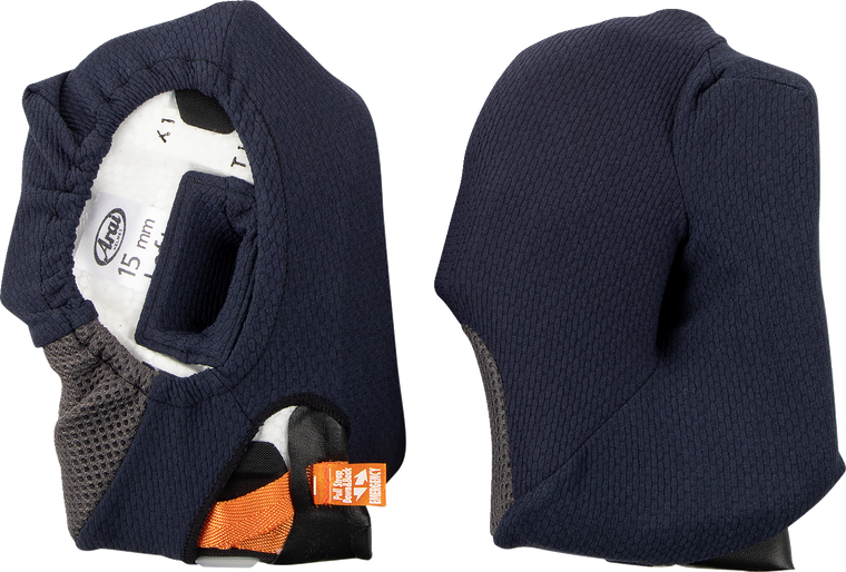 Arai Helmets - Corsair-X/Quantum-X/Signet-X Cheek Pads - 15 mm - Corsair-X/Quantum-X/Signet-X Helmet Cheek Pads - 35916