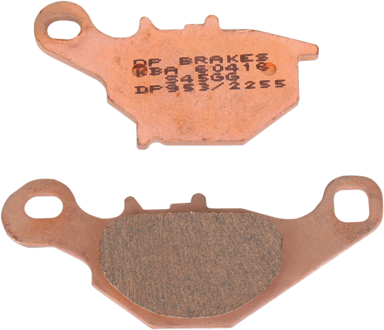 Dp Brakes - Standard Brake Pads - Suzuki RM - Standard DP Sintered Brake Pads - DP953
