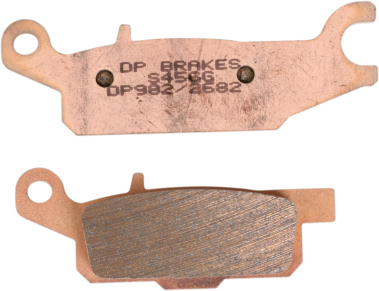 Dp Brakes - Standard Brake Pads - Grizzly - ATV/UTV Sintered Metal Brake Pads - DP982