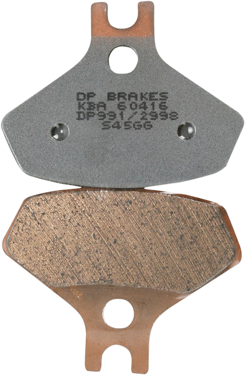 Dp Brakes - Standard Brake Pads - DS 450 - ATV/UTV Sintered Metal Brake Pads - DP991