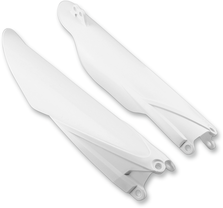 Cycra - Fork Guards - White - Plastic Fork Guards - 1CYC-6901-42 Cycra - Fork Guards - White - Plastic Fork Guards - 1CYC-6901-42