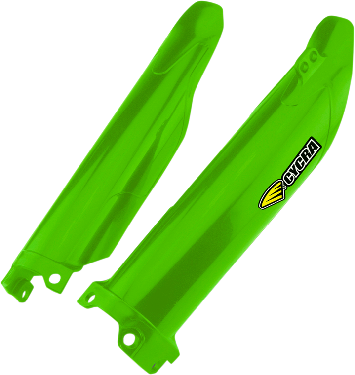 Cycra - Fork Guards - Green - Plastic Fork Guards - 1CYC-6909-72