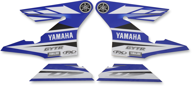 Factory Effex - OEM Tank Graphic - YZ 125/250 - Replacement OEM Tank/Shroud Graphics - 20-05220