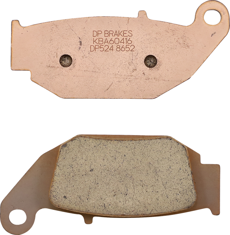 Dp Brakes - Standard Brake Pads - 125 Grom - Standard DP Sintered Brake Pads - DP524