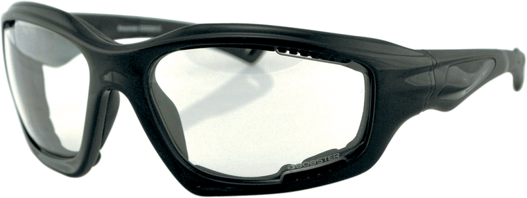 Bobster - Desperado Sunglasses - Gloss Black - Clear - Desperado Sunglasses - EDES001C