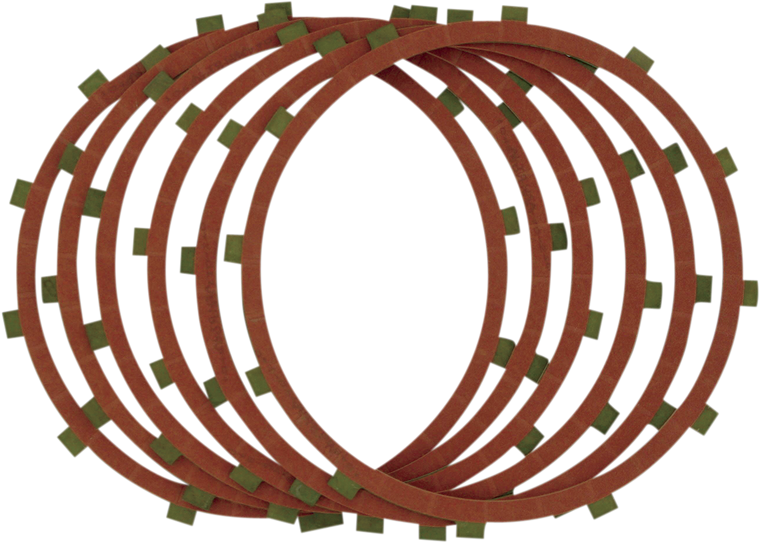 Alto Products - Red Eagle Plates - Red Eagle Organic Clutch Friction Plate Set - 095752E