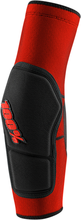 100% - Ridecamp Elbow Guards - Red/Black - Medium - Ridecamp Elbow Guards - 70000-00010