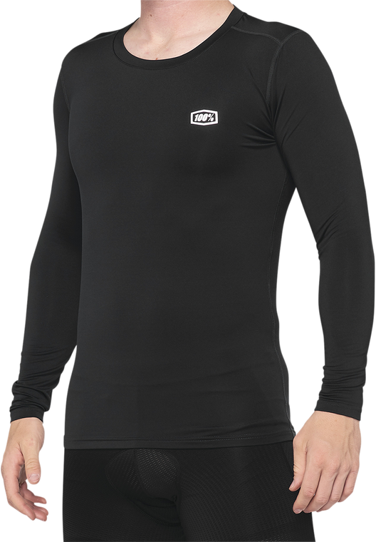 100% - Basecamp Jersey - Long-Sleeve - Black - XL - Basecamp Long-Sleeve Jersey - 40045-00003