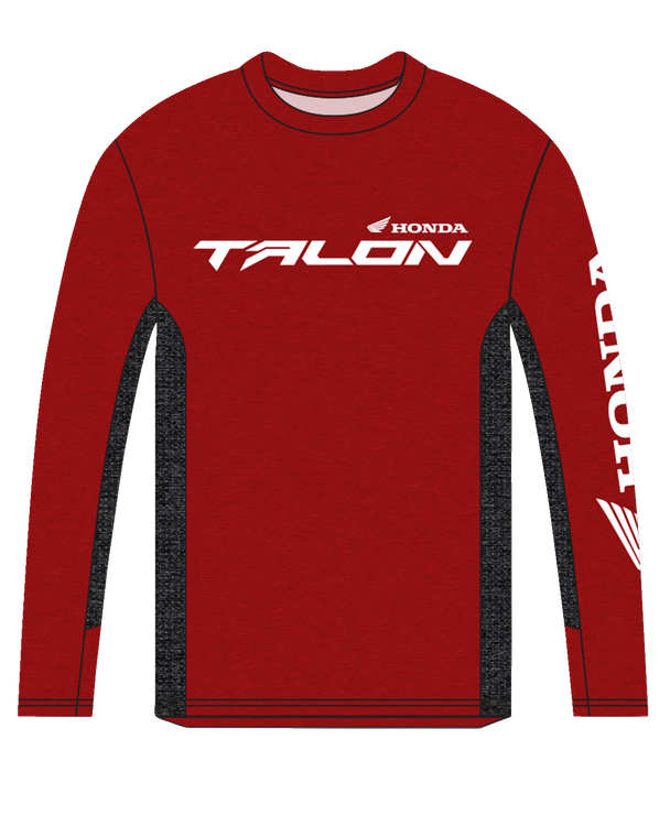Honda Apparel - Honda Talon Long-Sleeve T-Shirt - Red - Large - Honda Talon Long-Sleeve T-Shirt - NP21S-M2483-L