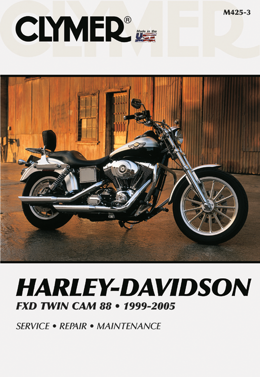 Clymer - Manual - FXD TC88 '99-'05 - Motorcycle Repair Manual - CM4253 Clymer - Manual - FXD TC88 '99-'05 - Motorcycle Repair Manual - CM4253