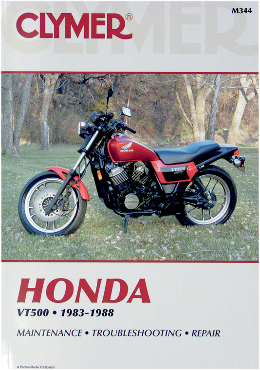 Clymer - Manual - Honda VT500 - Motorcycle Repair Manual  Honda - CM344 Clymer - Manual - Honda VT500 - Motorcycle Repair Manual  Honda - CM344