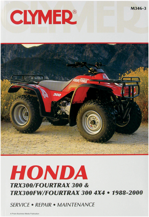 Clymer - Manual - Honda TRX300/FW/4X4 - ATV Repair Manual  Honda - CM3463