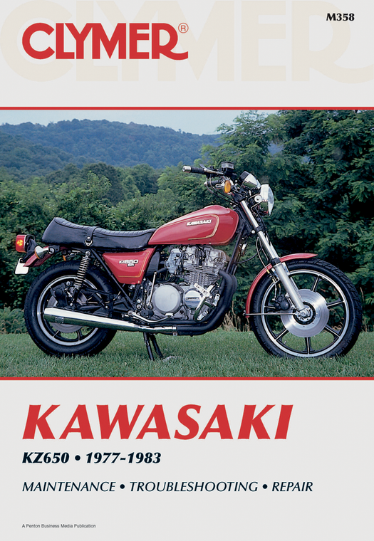 Clymer - Manual - Kawasaki KZ650 - Motorcycle Repair Manual  Kawasaki - CM358