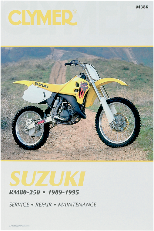 Clymer - Manual - Suzuki RM 80/250 - Motorcycle Repair Manual  Suzuki - CM386 Clymer - Manual - Suzuki RM 80/250 - Motorcycle Repair Manual  Suzuki - CM386