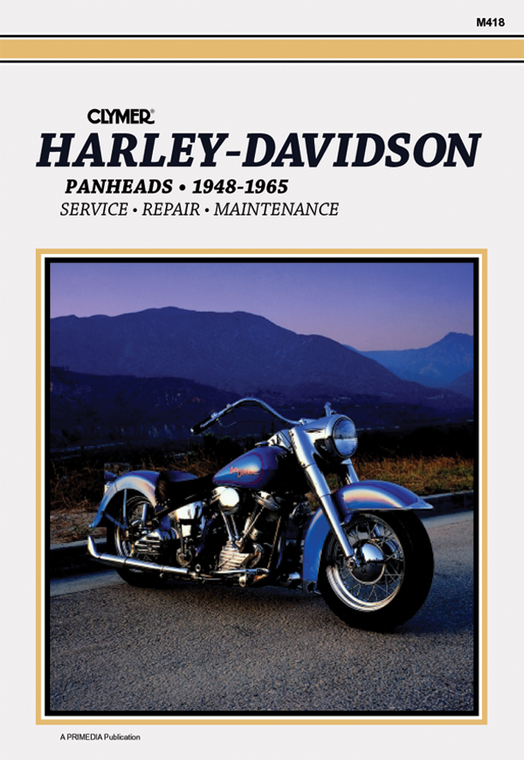 Clymer - Manual - Panhead - Motorcycle Repair Manual - CM418 Clymer - Manual - Panhead - Motorcycle Repair Manual - CM418