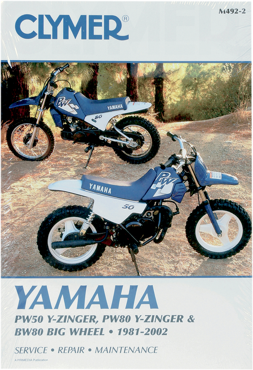 Clymer - Manual - Yamaha PW50/80 & Big Wheel - Motorcycle Repair Manual  Yamaha - CM4922