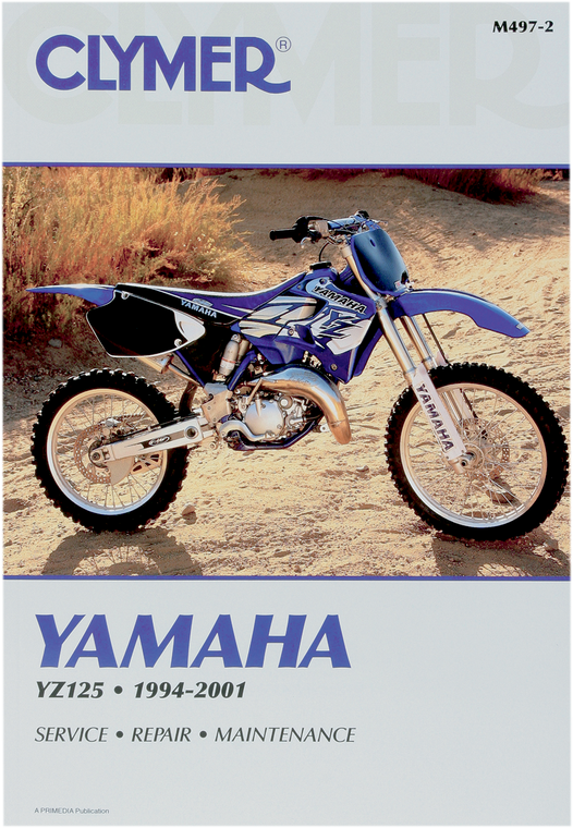 Clymer - Manual - Yamaha YZ125 - Motorcycle Repair Manual  Yamaha - CM4972 Clymer - Manual - Yamaha YZ125 - Motorcycle Repair Manual  Yamaha - CM4972