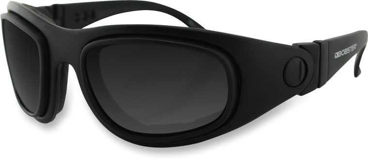 Bobster - Sport & Street 2 Convertible Sunglasses - Matte Black - Interchangeable Lens - Sport & Street 2 Convertible Sunglasses - BSSA201AC Bobster - Sport & Street 2 Convertible Sunglasses - Matte Black - Interchangeable Lens - Sport & Street 2 Convertible Sunglasses - BSSA201AC