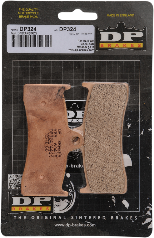 Dp Brakes - Sintered Brake Pads - DP324 - Sintered Metal Harley/Buell Brake Pads - DP324