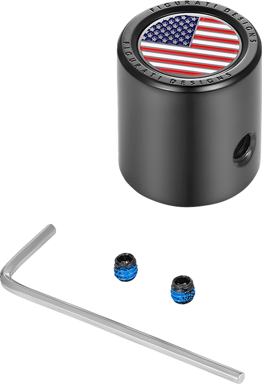 Figurati Designs - Heel-Toe Shifter Cover - American Flag - Red/White/Blue/Black - Heel-Toe Shifter Cover - FD21-HTSC-BLK Figurati Designs - Heel-Toe Shifter Cover - American Flag - Red/White/Blue/Black - Heel-Toe Shifter Cover - FD21-HTSC-BLK