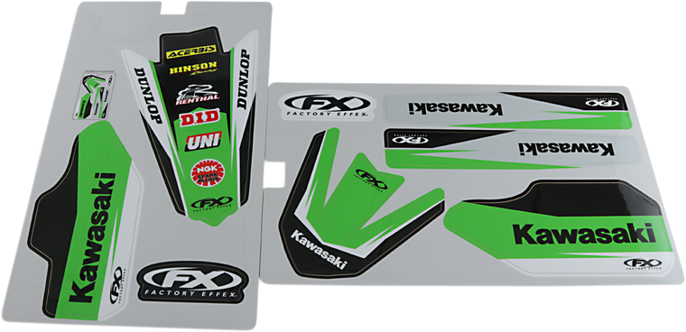 Factory Effex - Trim Kit Graphic - Kawasaki - Trim Kit Graphics  Kawasaki - 22-50138