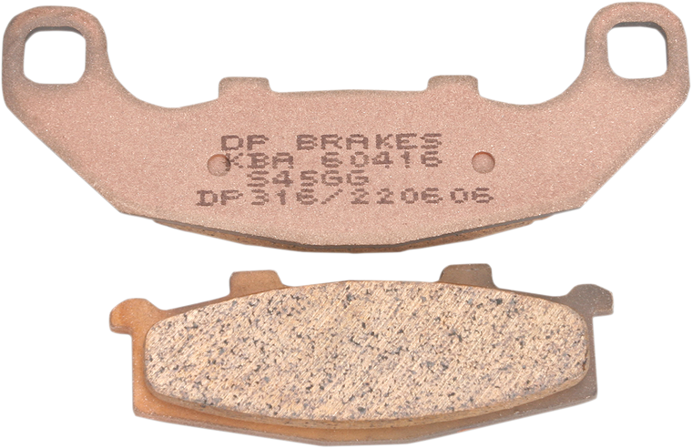 Dp Brakes - Standard Brake Pads - Kawasaki - Standard DP Sintered Brake Pads - DP316