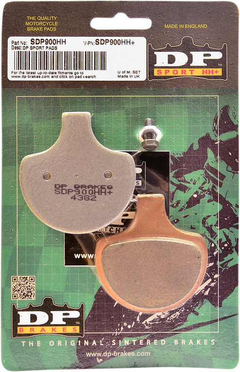 Dp Brakes - Sintered Metal Brake Pads - Harley-Davidson - SDP900HH - Sintered Metal Harley/Buell Brake Pads - SDP900HH